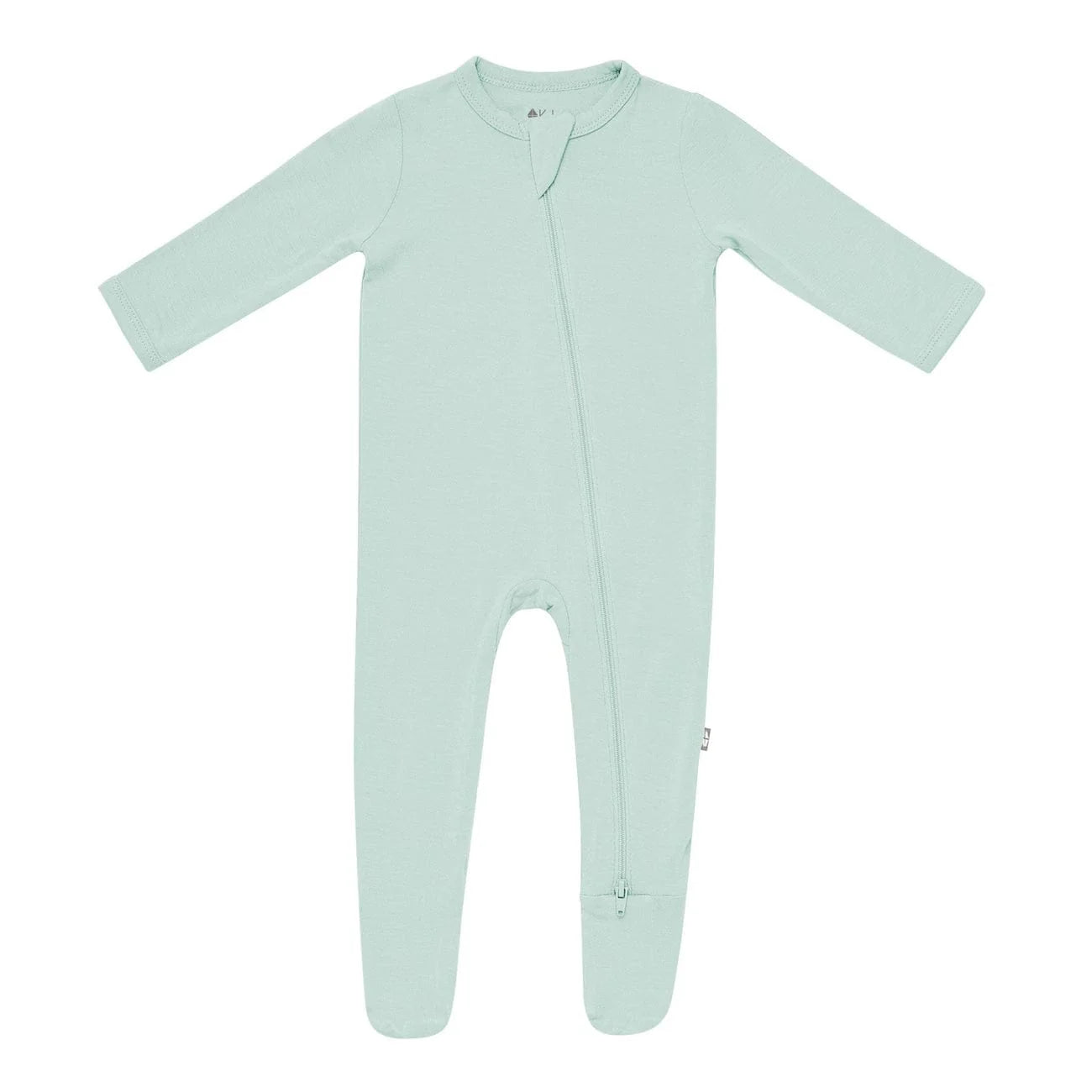 Kyte Baby Zippered Footie || Sage