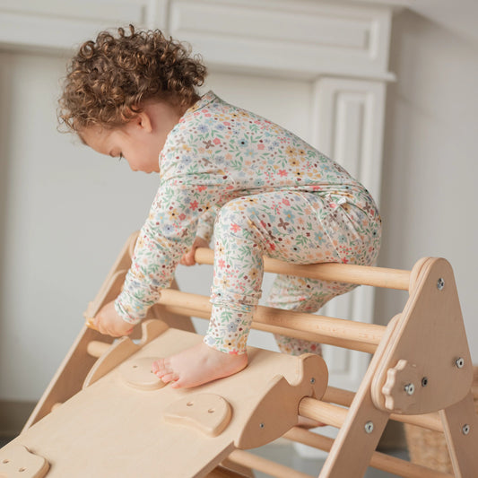 Roobear Two-Piece PJs || Wildflower
