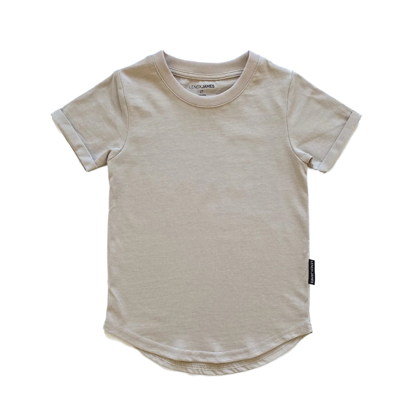 Lenox James Basic Tee || Sand