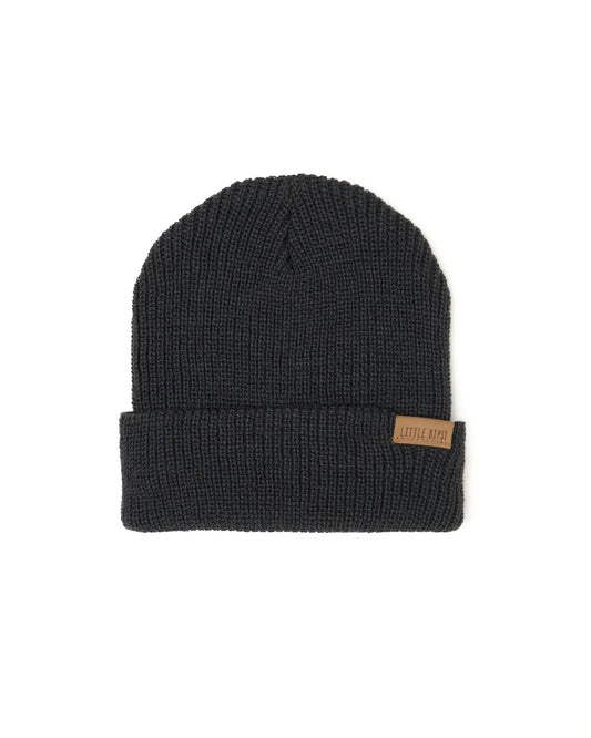 Little Bipsy Chunky Knit Beanie || Shadow