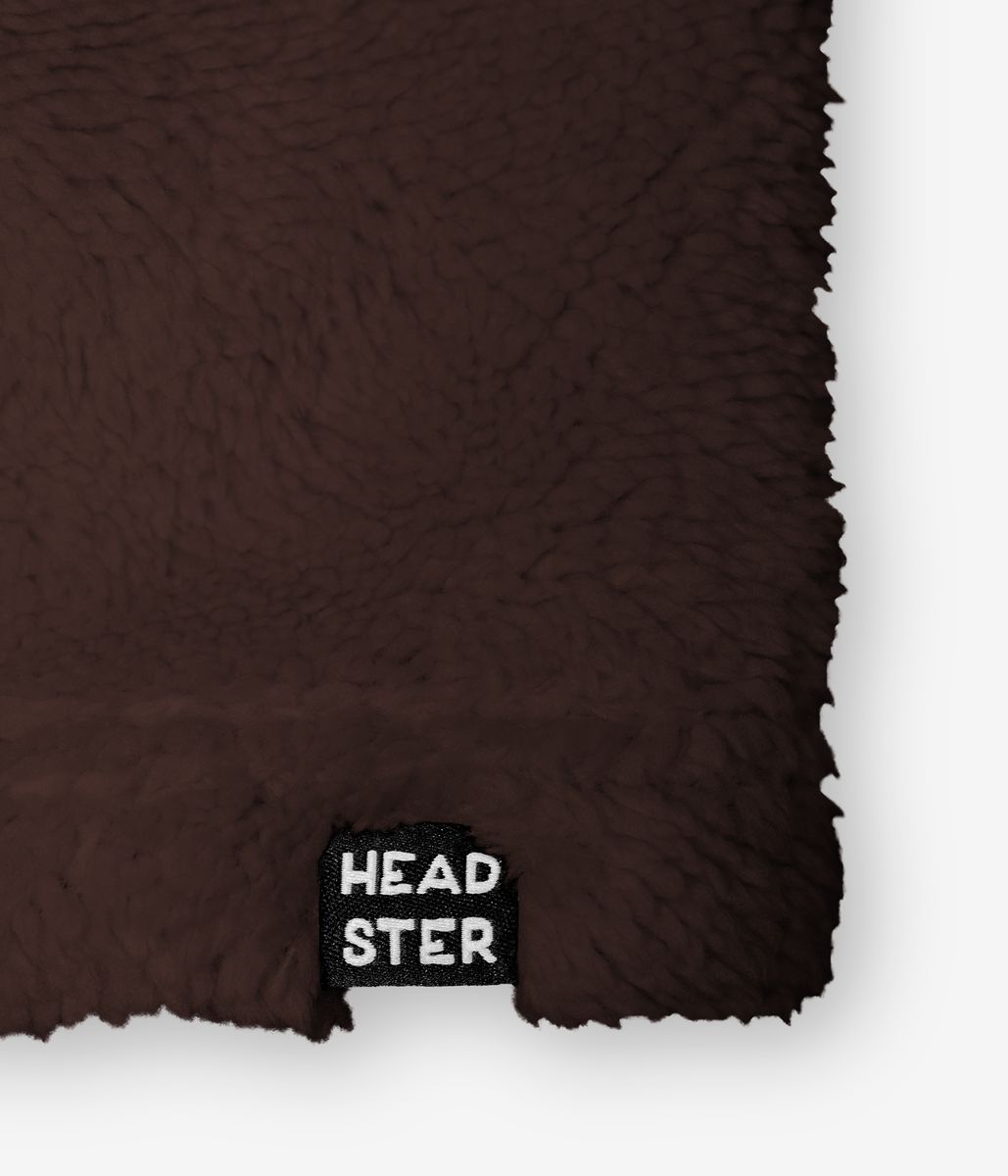 Headster Sherpa Hood || Peacan Brown