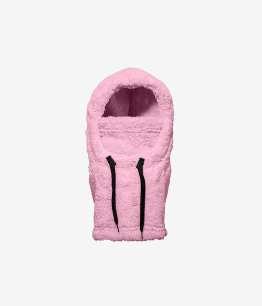 Headster Sherpa Hood || Pink Pearl