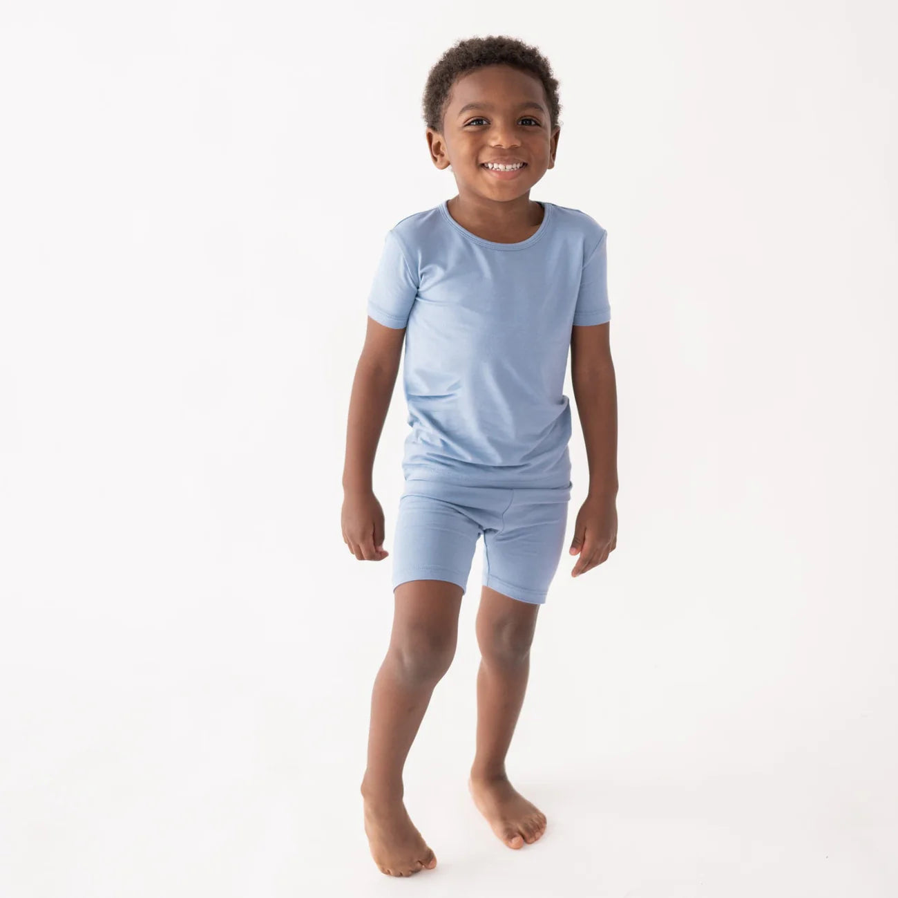 Kyte Baby Short Sleeve Pajamas || Slate