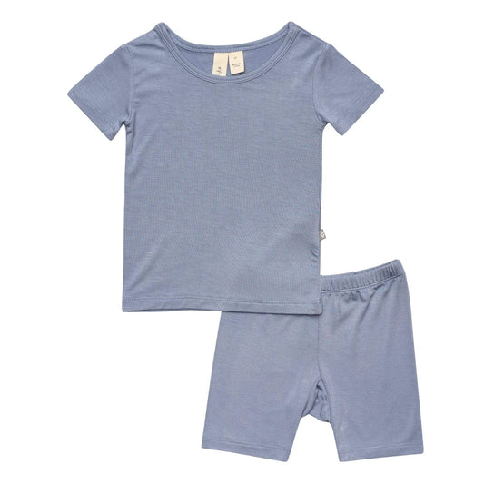 Kyte Baby Short Sleeve Pajamas || Slate