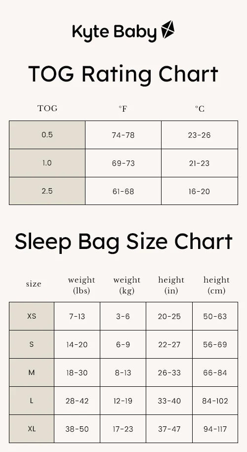 Kyte Baby Sleep Bag 2.5 Tog || Sage