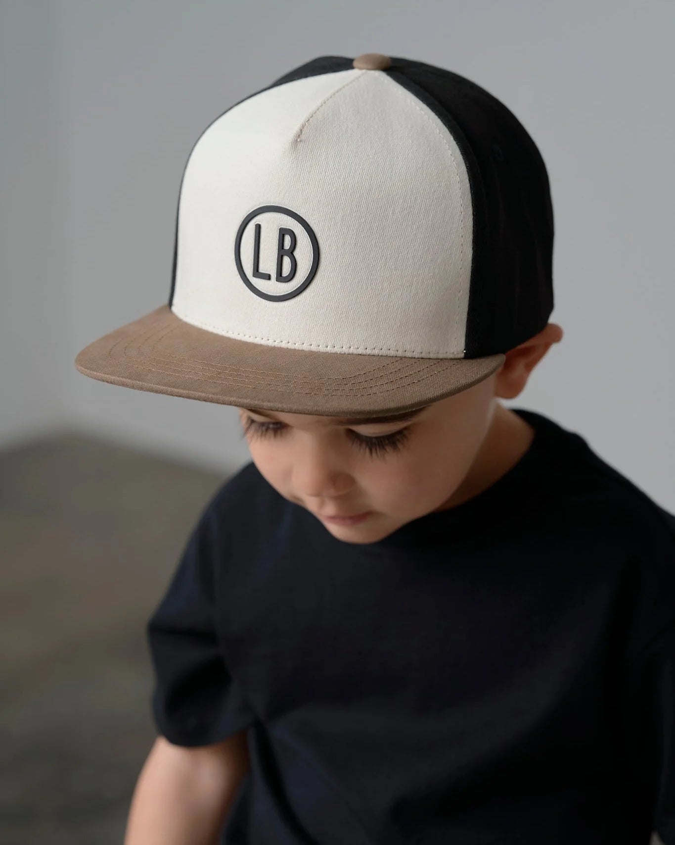 Little Bipsy Snapback Hat || Iron/Driftwood