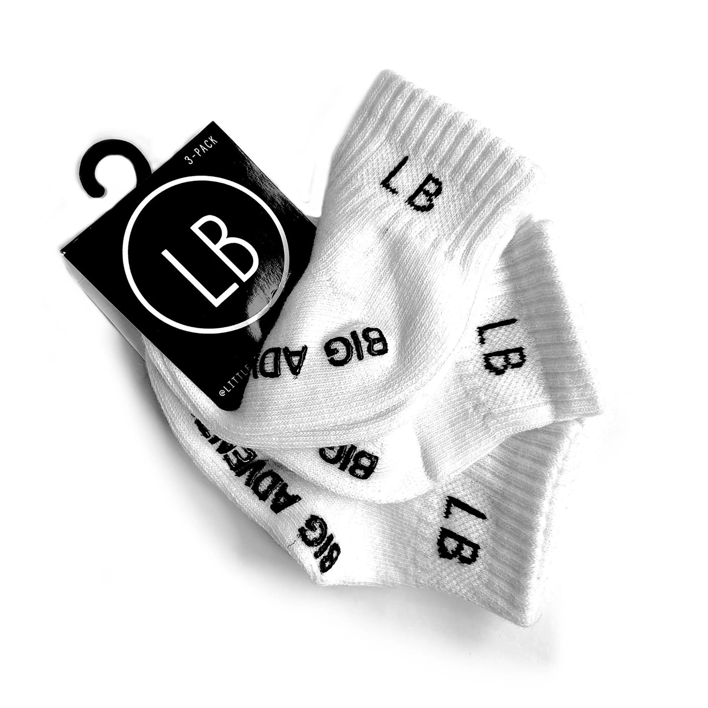 Little Bipsy Socks 3-pack || White