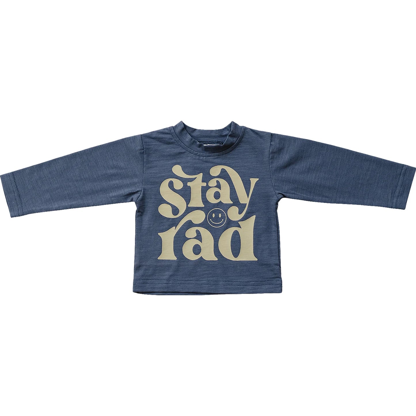 Mebie Baby Stay Rad Long Sleeve Cotton Tee