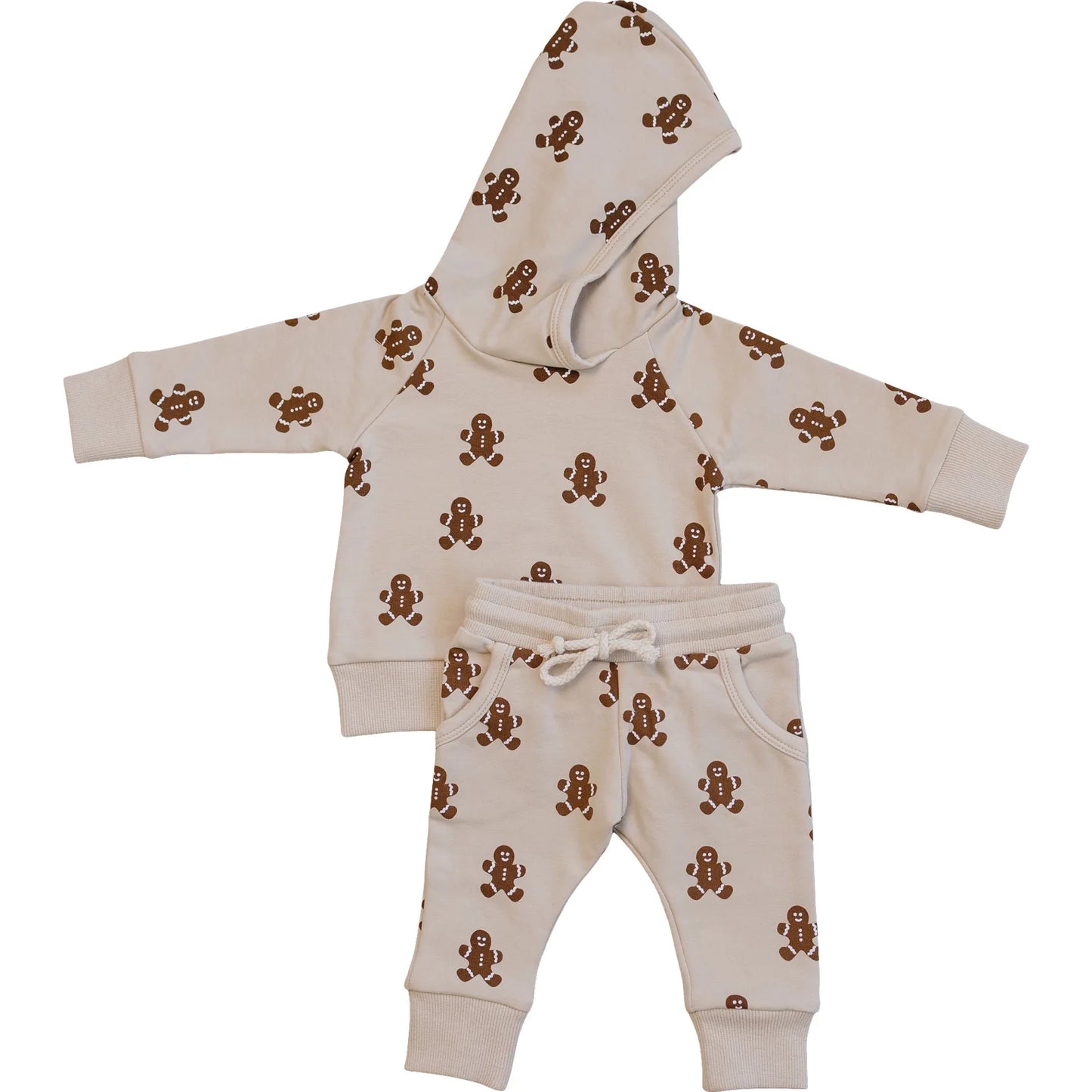 Mebie Baby French Terry Set || Gingerbread