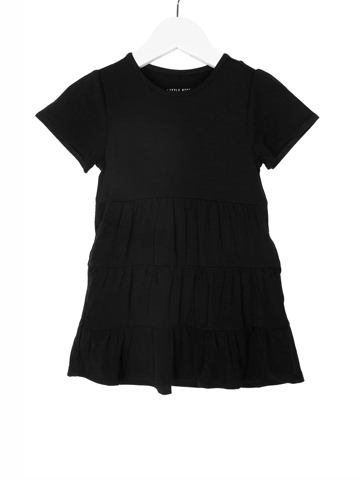 Little Bipsy Tiered Jersey Dress