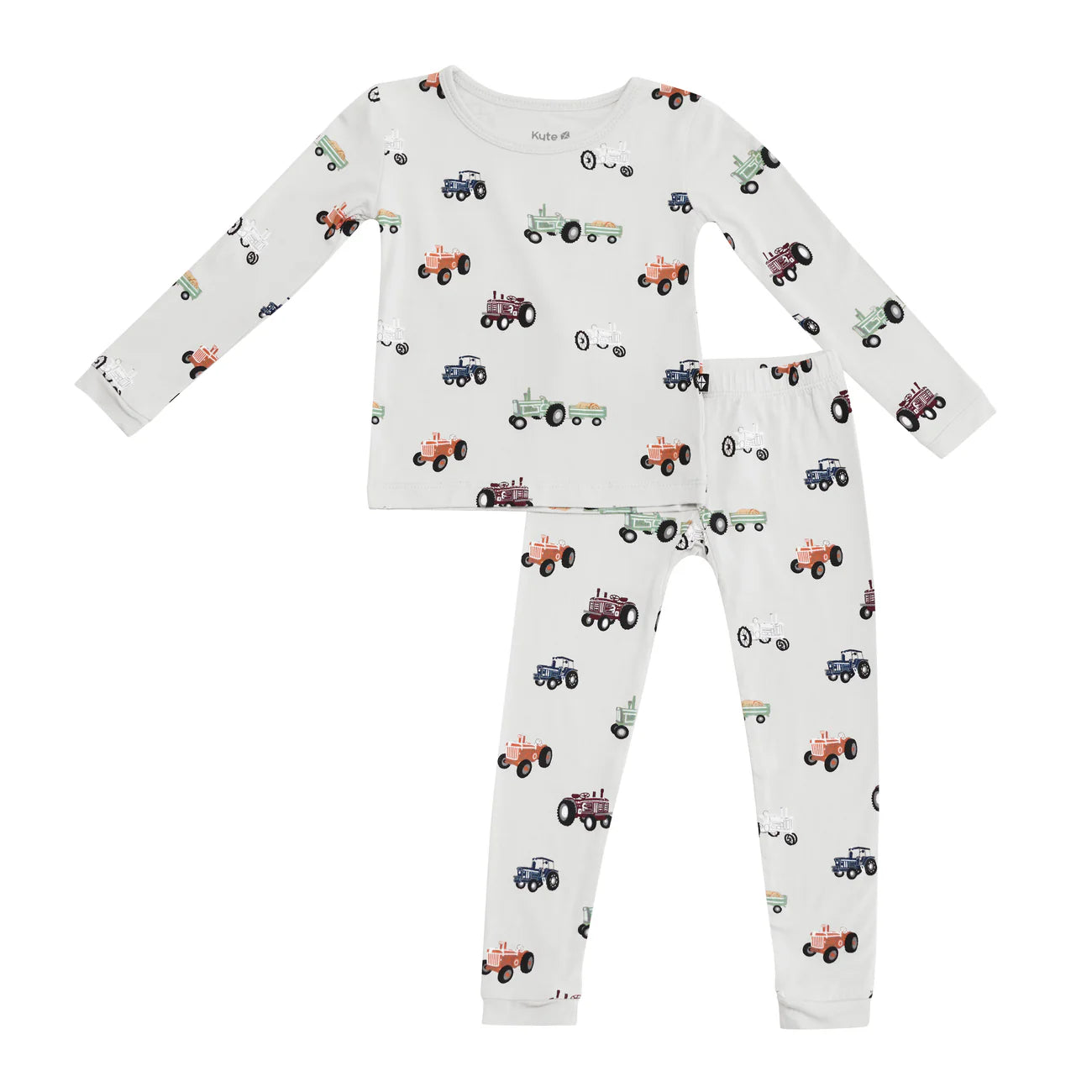 Kyte Baby Long Sleeve Pajamas || Tractor