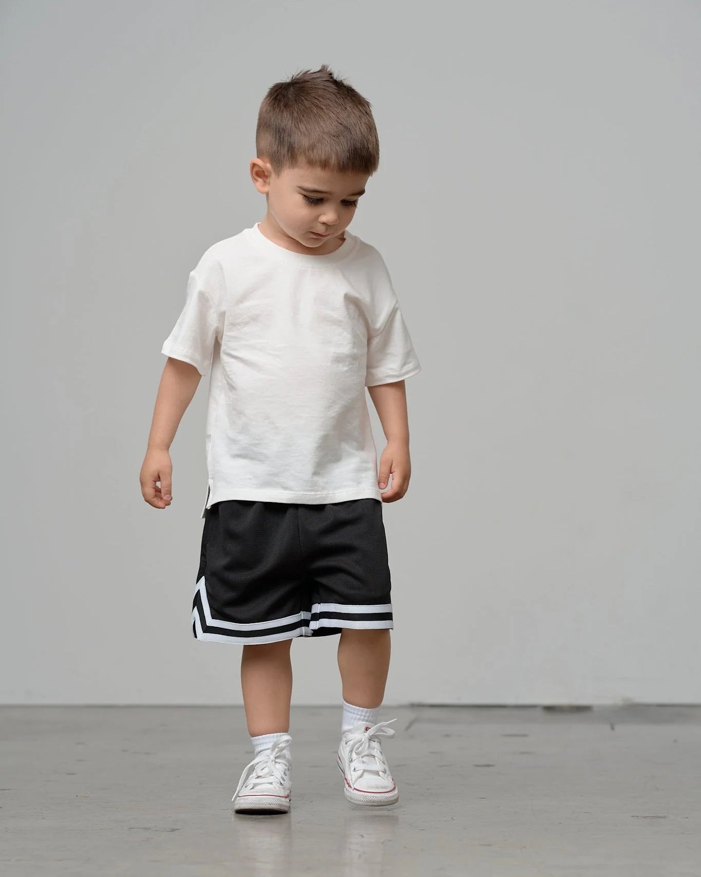 Little Bipsy Mesh Shorts || Black